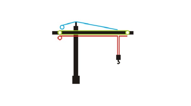 建筑工程机械使用示意图